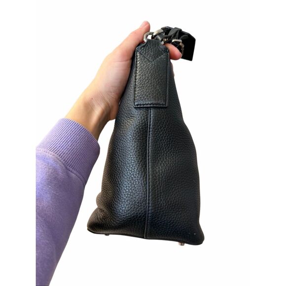 MARC JACOBS Gotham City Bucket Leather Bag Black - Picture 13 of 16